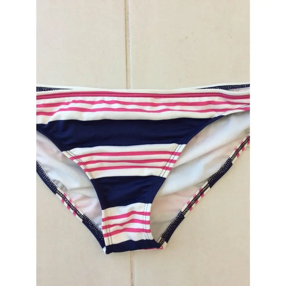 Splendid Bikini Bottom Multicolor Striped Swimwear